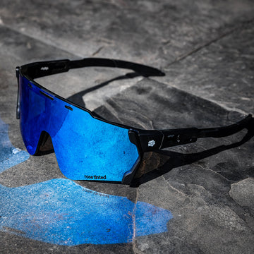 Pace Sunglasses | Black MagFrame | Mirror Lens