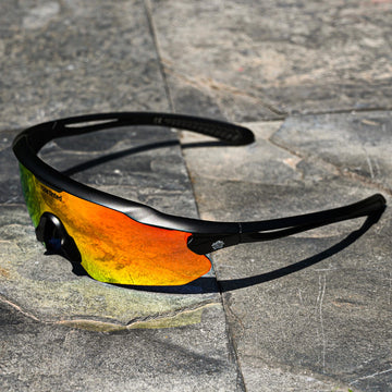 Surge Sunglasses | Black Frame | Mirror