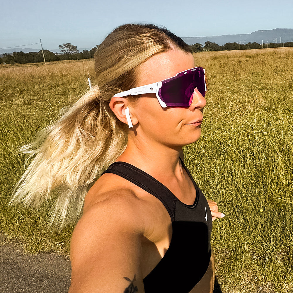 Pace Sunglasses | White MagFrame | Photochromic